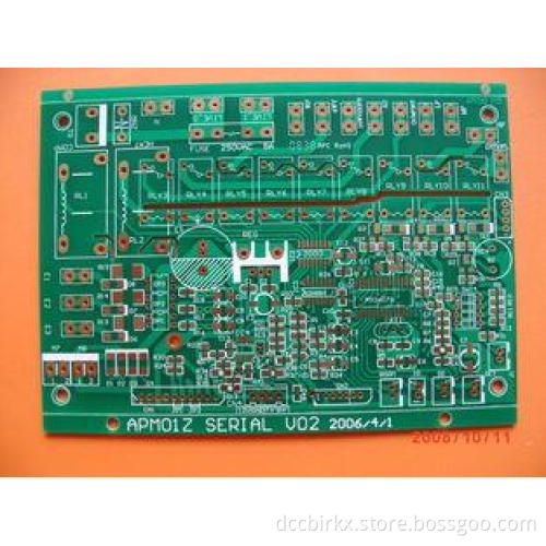 High Frequency 2 Layer 0.2mm FR4 Single Sided PCB for Air C